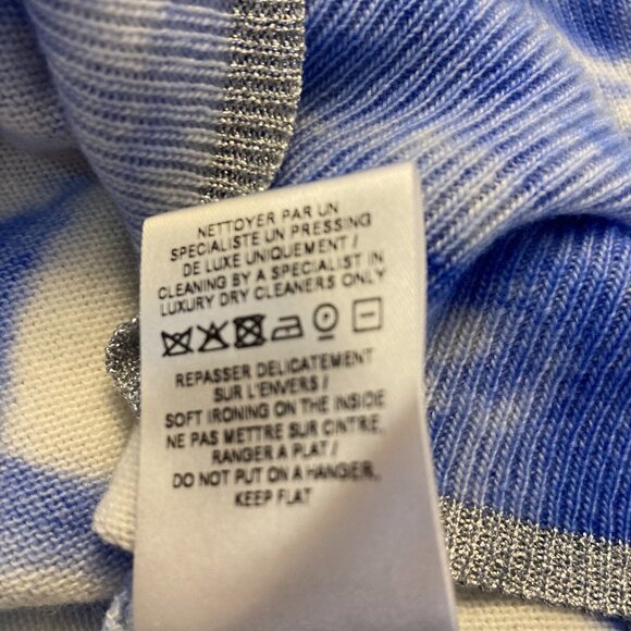 Balmain Tie Dye Crest Sweater - Size 8 - Picture 10 of 11